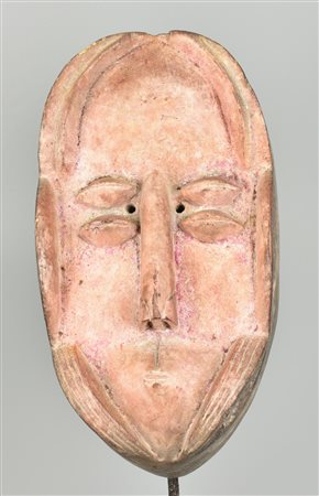 Maschera Baule - COSTA D'AVORIO maschera in legno intagliato 36x20x15 cm XX...