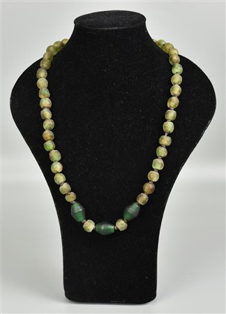 Murrina Africana verde - GHANA murrina africana provenienza Ghana l 35 cm XX...