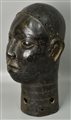 Testa Ife in bronzo - NIGERIA/BENIN testa in bronzo cesellato 40x23x23 cm XX...