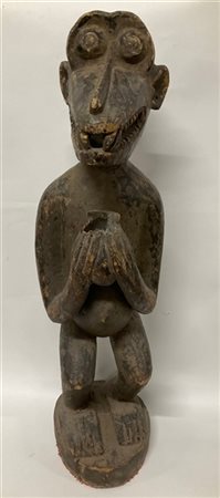 Arte africana, Costa d'Avorio, scultura Baulè in legno raffigurante un babbuino