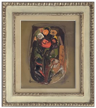 Lorenzo D'Andrea "Fiori" 1971
olio su tela
cm 50x40
firmato in alto a destra, fi