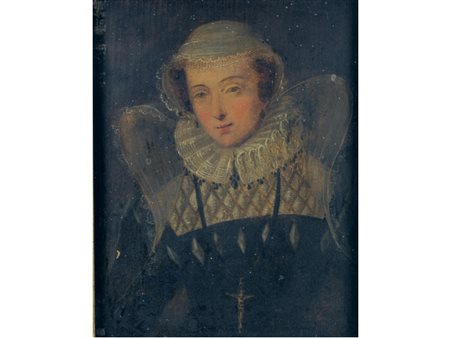 Anonimo (inizio XIX secolo) Ritratto della regina Maria Stuarda Olio su...