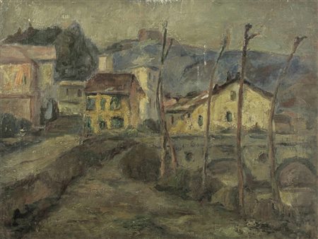 Ambito di Emilio Gola Quattro dipinti Non firmati Castello di Zavattorello,...