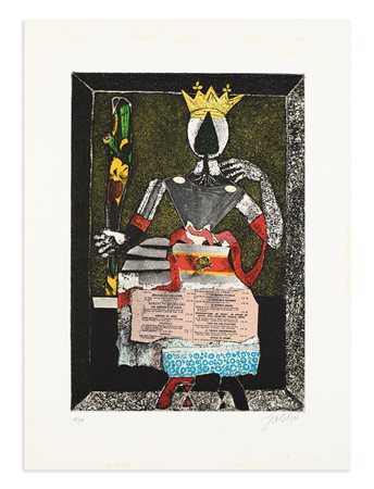 FRANCO GENTILINI (1909-1981) - Le carte da gioco di Gentilini, 1970