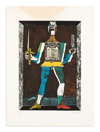 FRANCO GENTILINI (1909-1981) - Le carte da gioco di Gentilini, 1970