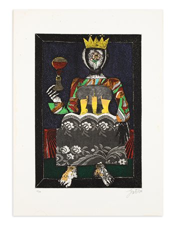 FRANCO GENTILINI (1909-1981) - Le carte da gioco di Gentilini, 1970