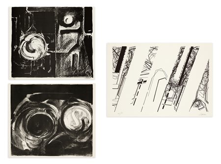 MARIO NANNI (1922-2019) - Lotto unico composto da 3 opere grafiche