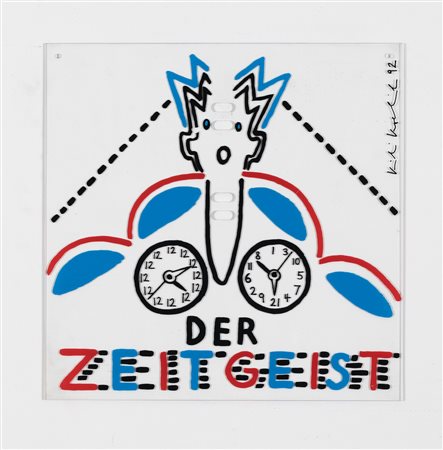 KIKI KOGELNIK (1935-1997) - Der Zeitgeist, 1992