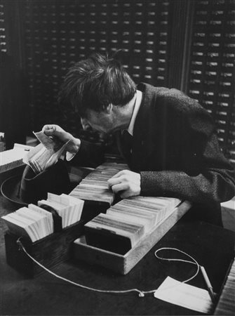 De Biasi, Mario (1923-2013)  - New York, topo di biblioteca, 1955