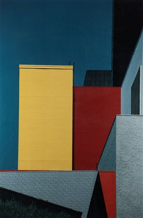 Fontana, Franco (1933)  - Paesaggio urbano, Los Angeles, 1991