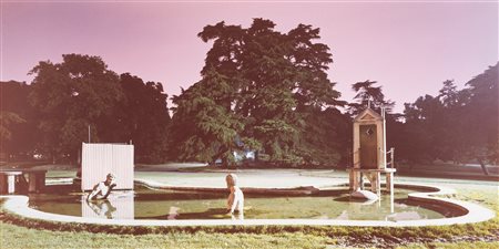 Barbieri, Olivo (1954)  - Milano, fontana di De Chirico, 1989
