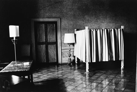 Newton, Helmut (1920-2004)  - The Cardinal's Chamber, Villa Medici, Rome, 1993