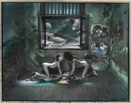 Saudek, Jan (1935)  - Kisses in the Moonlight, 1990