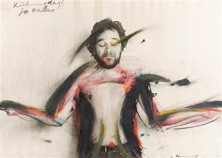 Rainer, Arnulf (1929)  - Dalla serie "Pose", 1972