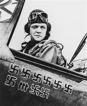 Capa, Robert (1913-1954)  - American Pilot, Tunisia, 1943