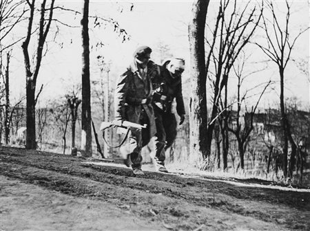 Capa, Robert (1913-1954)  - Loyalist soldiers near Madrid, 1936