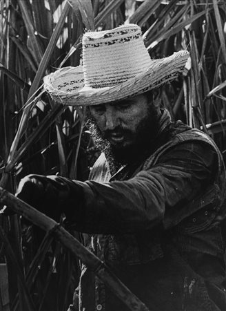 Salas, Osvaldo (1914-1992)  - Fidel Castro, Corte Cana, 1965