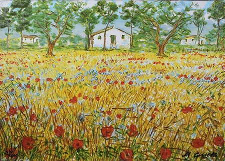 MICHELE CASCELLA, "Incontro", 1985