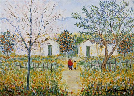 MICHELE CASCELLA, "Ritorno al podere", 1985