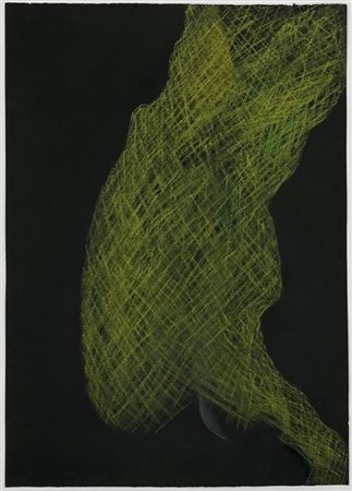 Firma indecifrata "Senza titolo" 1973, pastello su carta
cm 70x50
firmato e dat