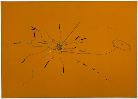 Firma indecifrata "Senza titolo" tecnica mista su cartoncino
cm 48,5x68
firmato