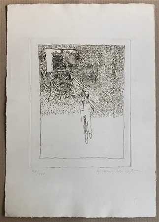 Alberto Gianquinto "Il porta bandiera" 
acquaforte

firmata e numerata a matita