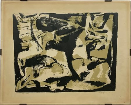 Giancarlo Sangregorio Lotto composto da una litografia a colori - prova d'artist