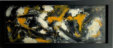 Silvio Formichetti "Senza titolo" 2004
acrilico su tela
cm 33x88
firmato in bass