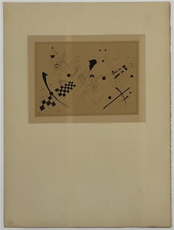 Wassily Kandinsky (After) "Senza titolo" 
litografia
cm 66,5x49,5
numerata 90/20