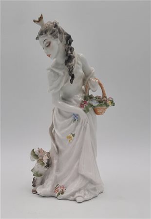 Lore Friedrich Gronau "Principessa con gnomo"
Scultura in porcellana smaltata so