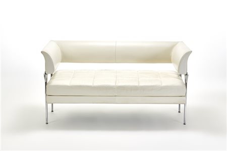 Luca Scacchetti Divano a due posti modello "Hydra Castor". Produzione Poltrona F