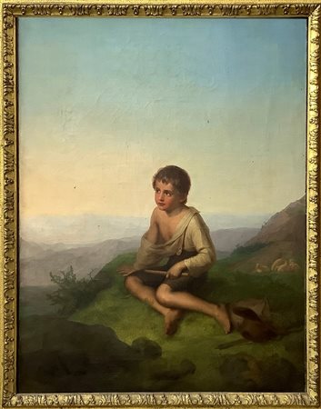 Bambino con flauto, nineteenth century