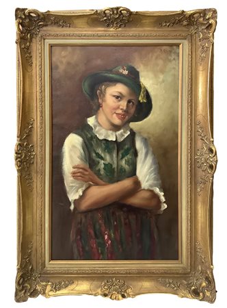 Rau, Emil (29 novembre 1858-Monaco di Baviera 15 novembre 1937)  - Givane donna, nineteenth century
