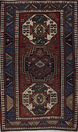  . - Tappeto Kazak Lori Pambak 
Caucaso, fine XIX secolo .