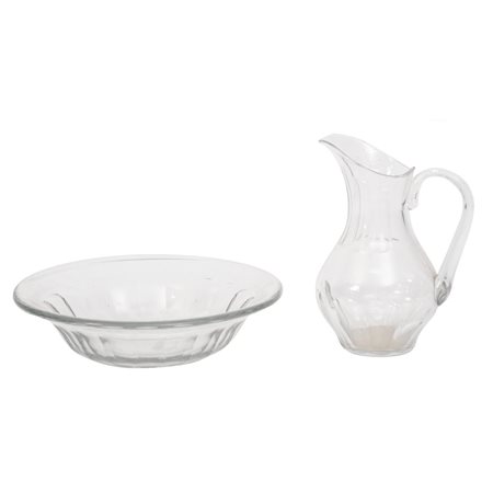 CENTROTAVOLA E BROCCA in cristallo Baccarat