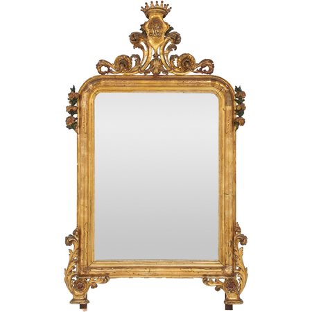 EBANISTERIA SICILIANA DEL XIX SECOLO Specchiera