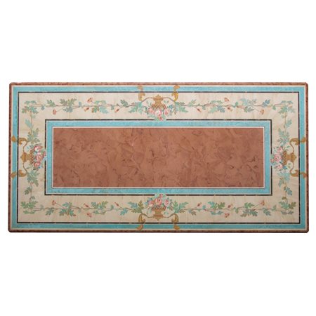 GRANDE TAVOLO in scagliola