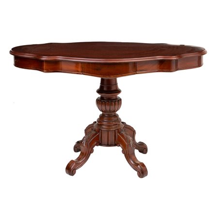 GUERIDON con due cassetti