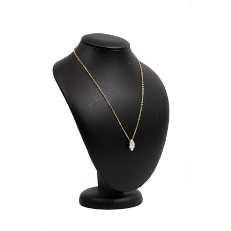 COLLANA in oro 18 KT e brillanti