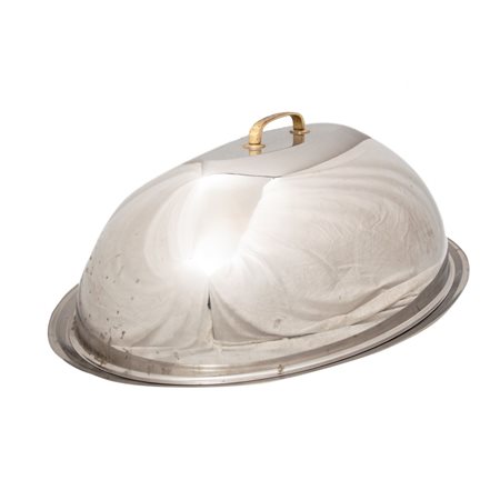 GRANDE CLOCHE E DUE PIATTI