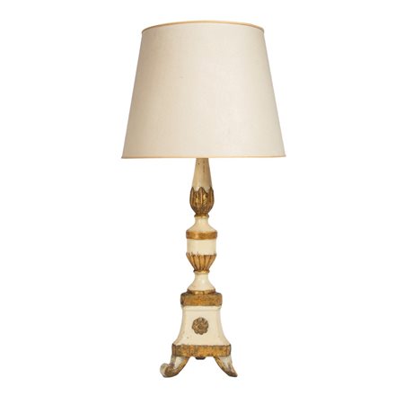 TORCIERE Luigi XV trasformato a lume