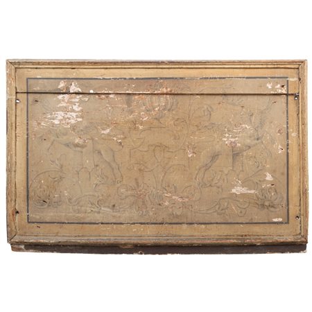 PANNELLO in legno dipinto