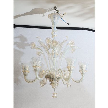 LAMPADARIO in vetro di Murano