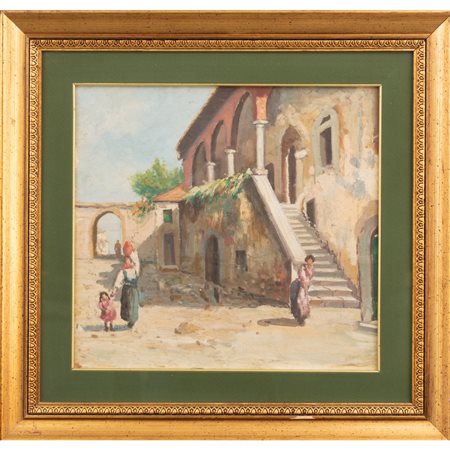 PITTORE DEL XX SECOLO, Due olii su tavola