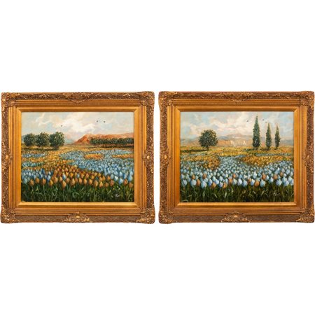 PITTORE DEL XX SECOLO 
Campi di tulipani