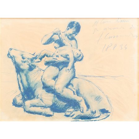 FRANCESCO CAMARDA (Palermo 1886 - 1962) 
Maternità - 1934