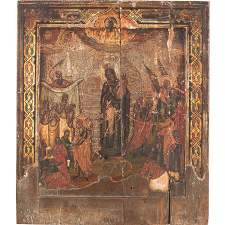 SCUOLA RUSSA DEL XVIII SECOLO, Icona