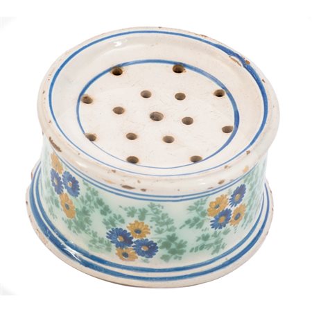 MANIFATTURA IMOLESE DEL XVIII SECOLO, Fioriera in ceramica