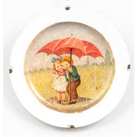 MANIFATTURA ITAIANA DEI PRIMI '900, Piatto