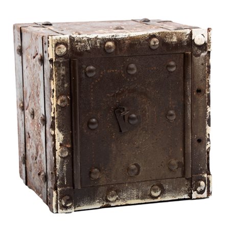 PICCOLA CASSAFORTE in ferro